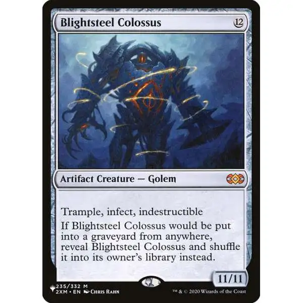MtG The List Mythic Rare Blightsteel Colossus #2XM-235 [Double Masters]