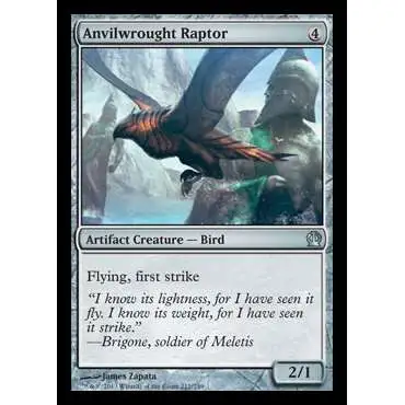 MtG Trading Card Game Theros Uncommon Anvilwrought Raptor #211