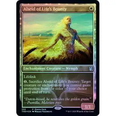 MtG Theros Beyond Death Uncommon Alseid of Life's Bounty #353 [Promo Pack Foil]