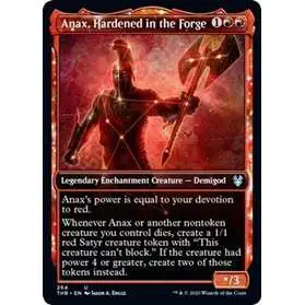 MtG Trading Card Game Theros Beyond Death Uncommon Anax, Hardened in the Forge #264 [Showcase]