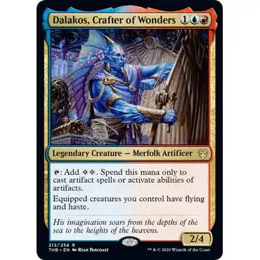 MtG Trading Card Game Theros Beyond Death Rare Dalakos, Crafter of Wonders #212