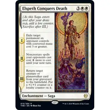MtG Trading Card Game Theros Beyond Death Rare Elspeth Conquers Death #13