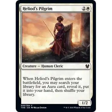 MtG Trading Card Game Theros Beyond Death Common Heliod's Pilgrim #20