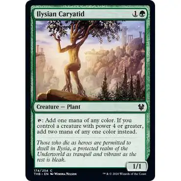 MtG Trading Card Game Theros Beyond Death Common Ilysian Caryatid #174