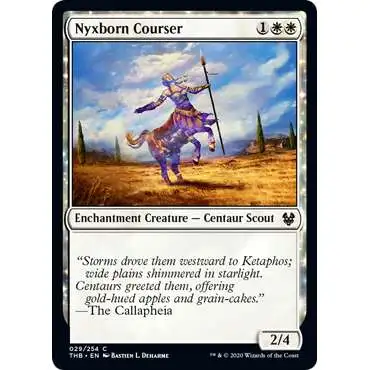 MtG Trading Card Game Theros Beyond Death Common Nyxborn Courser #29