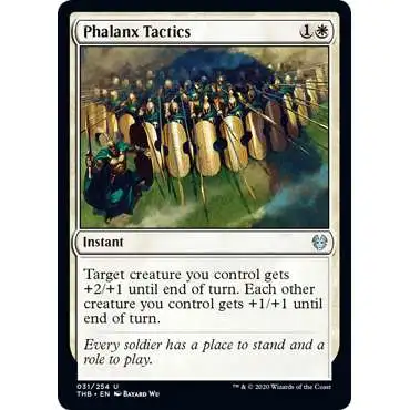 MtG Trading Card Game Theros Beyond Death Uncommon Phalanx Tactics #31