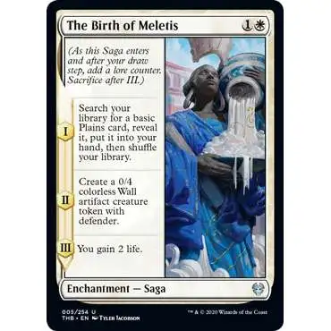 MtG Trading Card Game Theros Beyond Death Uncommon The Birth of Meletis #5