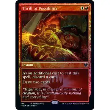 MtG Theros Beyond Death Common Thrill of Possibility #356 [Promo Pack Foil]