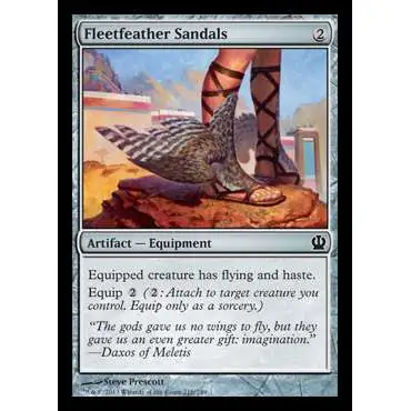 MtG Trading Card Game Theros Common Fleetfeather Sandals #216