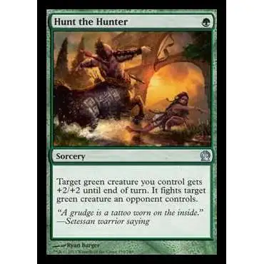 MtG Trading Card Game Theros Uncommon Hunt the Hunter #159