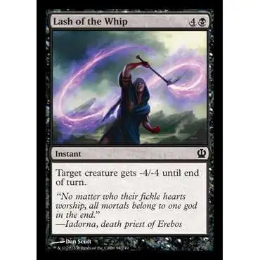 MtG Trading Card Game Theros Common Lash of the Whip #94