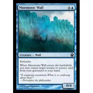 MtG Trading Card Game Theros Common Mnemonic Wall #55