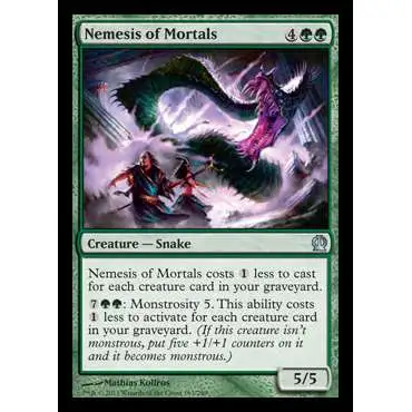 MtG Trading Card Game Theros Uncommon Nemesis of Mortals #163