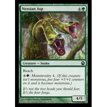 MtG Trading Card Game Theros Common Foil Nessian Asp #164