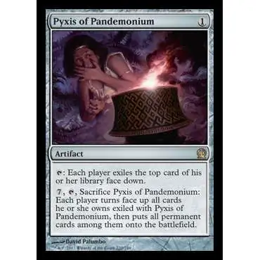 MtG Trading Card Game Theros Rare Foil Pyxis of Pandemonium #220