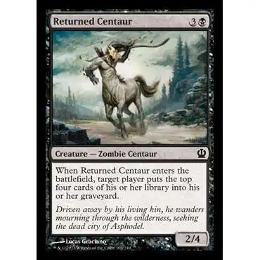 MtG Trading Card Game Theros Common Foil Returned Centaur #103