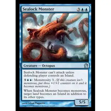 MtG Trading Card Game Theros Uncommon Sealock Monster #62