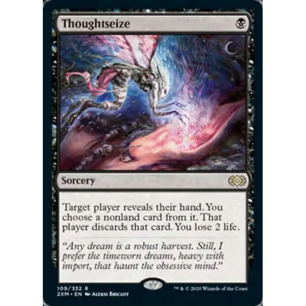 MtG Double Masters Rare Thoughtseize #109