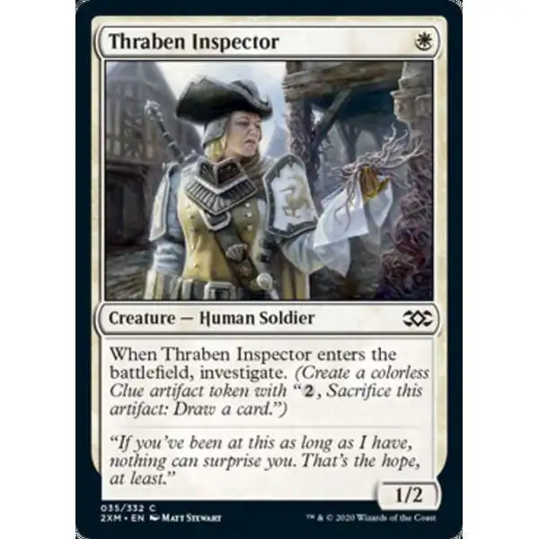 MtG Double Masters Common Thraben Inspector #35