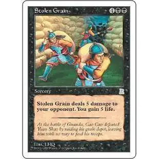 MtG Portal Three Kingdoms Uncommon Stolen Grain #83