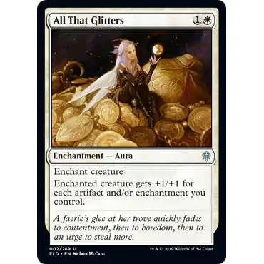 MtG Trading Card Game Throne of Eldraine Uncommon FOIL All That Glitters #2