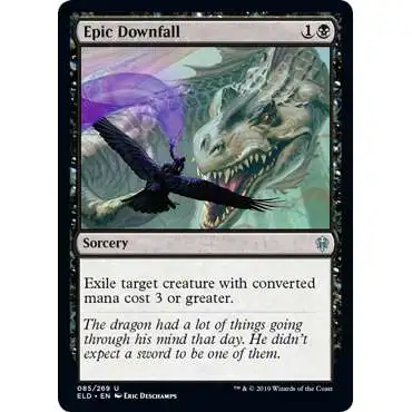 MtG Trading Card Game Throne of Eldraine Uncommon Foil Epic Downfall #85