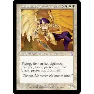 MtG Trading Card Game Time Spiral Timeshifted Timeshifted Akroma, Angel of Wrath #1