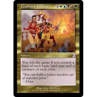 MtG Trading Card Game Time Spiral Timeshifted Timeshifted Coalition Victory #91
