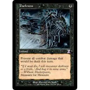MtG Trading Card Game Time Spiral Timeshifted Timeshifted Darkness #40