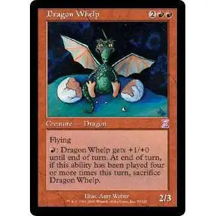 MtG Trading Card Game Time Spiral Timeshifted Timeshifted Dragon Whelp #59