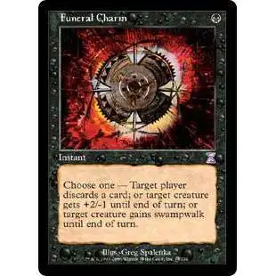 MtG Trading Card Game Time Spiral Timeshifted Timeshifted Funeral Charm #44