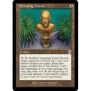 MtG Trading Card Game Time Spiral Timeshifted Timeshifted Foil Grinning Totem #110
