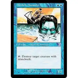 MtG Trading Card Game Time Spiral Timeshifted Timeshifted Merfolk Assassin #25