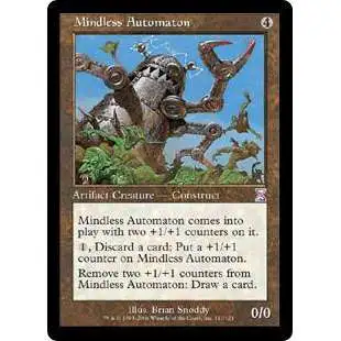 MtG Trading Card Game Time Spiral Timeshifted Timeshifted Mindless Automaton #111