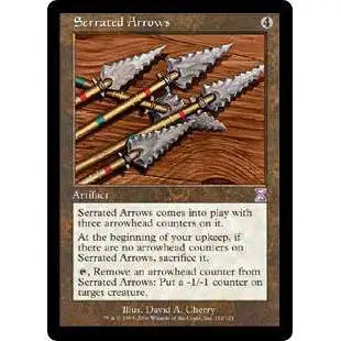 MtG Trading Card Game Time Spiral Timeshifted Timeshifted Serrated Arrows #114