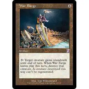 MtG Trading Card Game Time Spiral Timeshifted Timeshifted War Barge #116