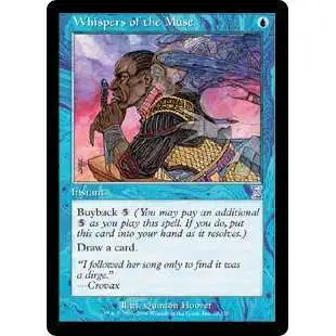 MtG Trading Card Game Time Spiral Timeshifted Timeshifted Whispers of the Muse #35