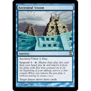 MtG Trading Card Game Time Spiral Rare Ancestral Vision #48 [V1]