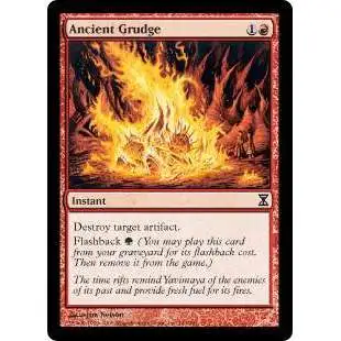 MtG Trading Card Game Time Spiral Common Ancient Grudge #143