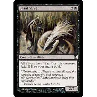 MtG Trading Card Game Time Spiral Common Basal Sliver #96