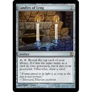 MtG Trading Card Game Time Spiral Rare Candles of Leng #250