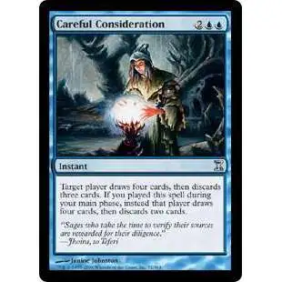 MtG Trading Card Game Time Spiral Uncommon Careful Consideration #52