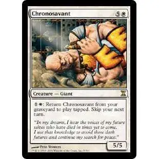 MtG Trading Card Game Time Spiral Rare FOIL Chronosavant #9