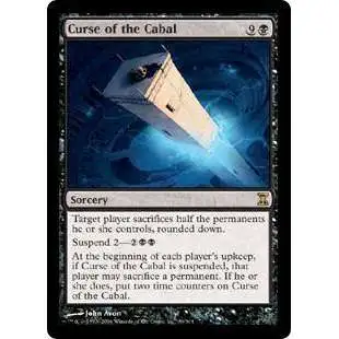 MtG Trading Card Game Time Spiral Rare Curse of the Cabal #99