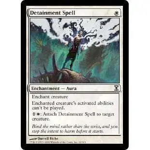 MtG Trading Card Game Time Spiral Common Detainment Spell #12