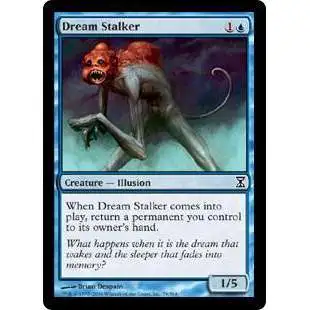 MtG Trading Card Game Time Spiral Common Dream Stalker #58