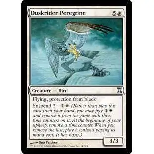MtG Trading Card Game Time Spiral Uncommon Duskrider Peregrine #14