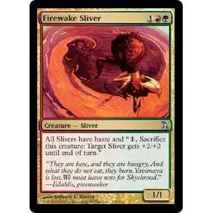 MtG Trading Card Game Time Spiral Uncommon Firewake Sliver #238
