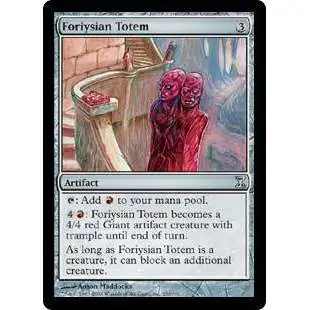 MtG Trading Card Game Time Spiral Uncommon Foriysian Totem #254