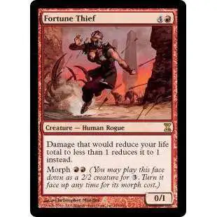 MtG Trading Card Game Time Spiral Rare Fortune Thief #156